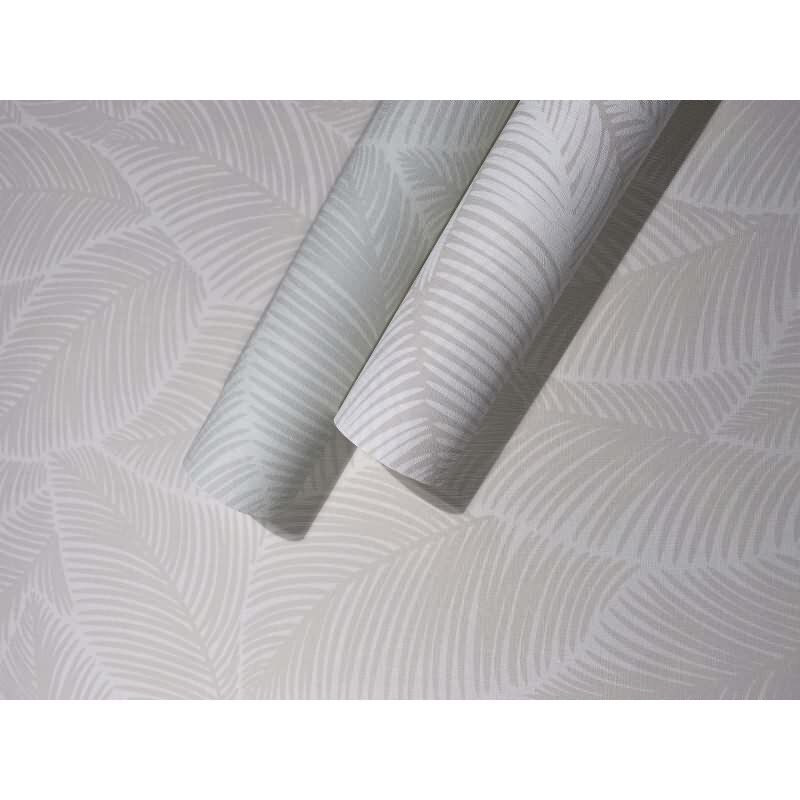 Vliestapete Blätter Floral Natur matt in Grün für Wohnzimmer, Schlafzimmer, Küche, Büro (88976)