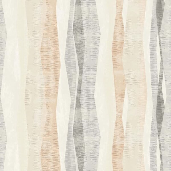 Vliestapete Streifen Grafisch Modern matt in Grau für Wohnzimmer, Schlafzimmer, Büro (88988)