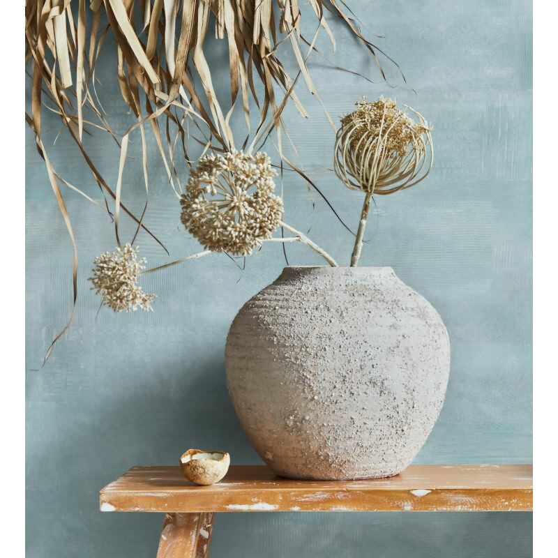 Vliestapete Putzoptik, Betonoptik Uni Geometrisch matt in Blau für Wohnzimmer, Schlafzimmer, Büro (88993)