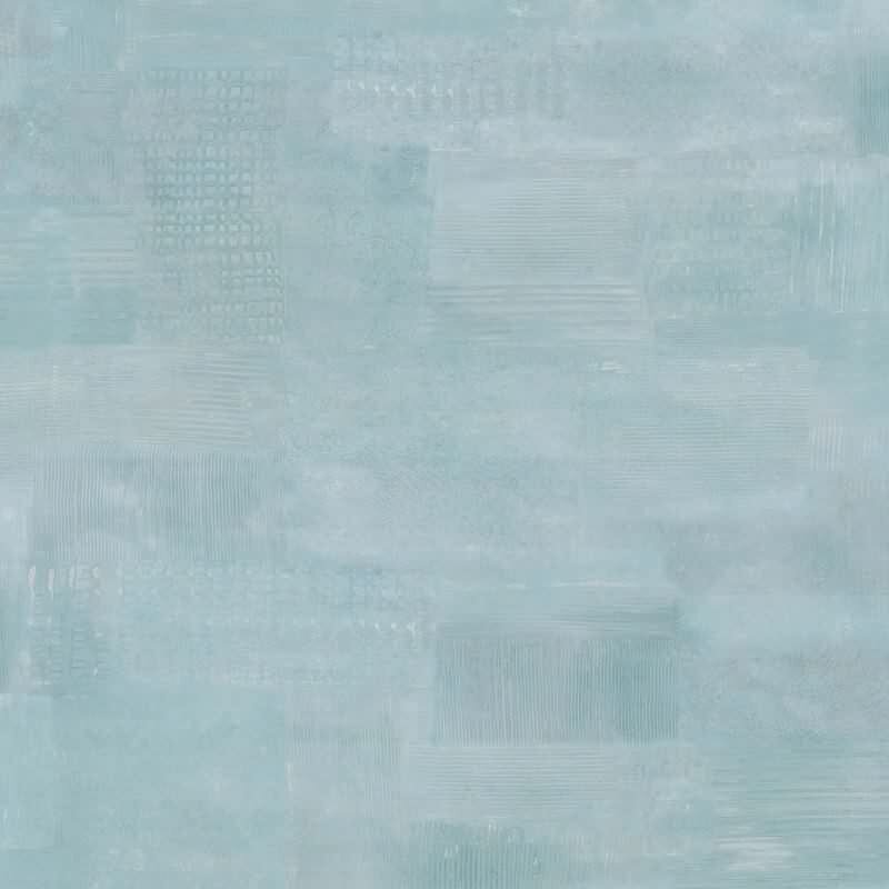 Vliestapete Putzoptik, Betonoptik Uni Geometrisch matt in Blau für Wohnzimmer, Schlafzimmer, Büro (88993)