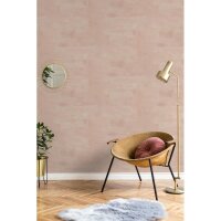 Vliestapete Putzoptik, Betonoptik Uni Geometrisch matt in...