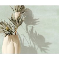 Vliestapete Putzoptik, Betonoptik Uni Geometrisch matt in...