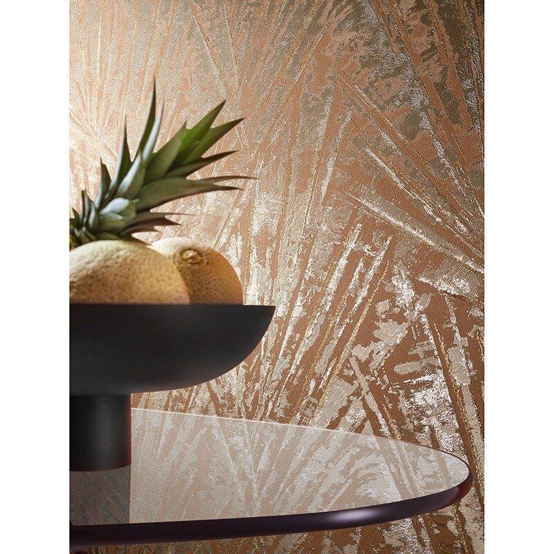 Tapete Gold, Kupfer, Orange, Terrakotta Papis Loveday Vliestapete (86718)