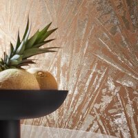 Tapete Gold, Kupfer, Orange, Terrakotta Papis Loveday...