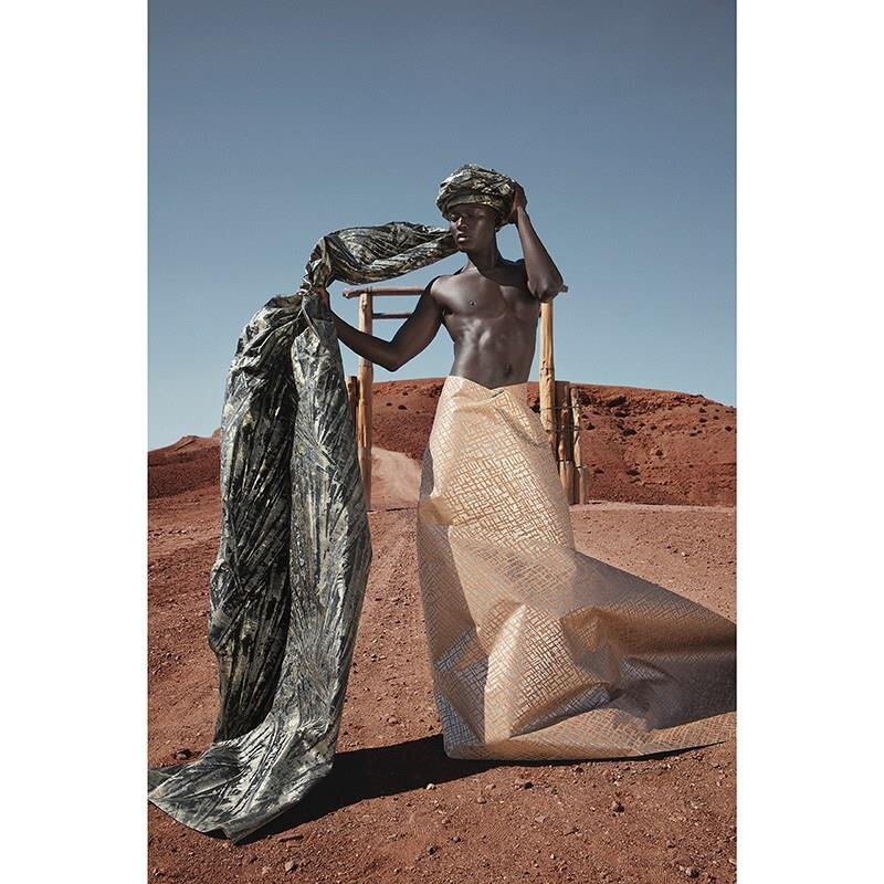 Tapete Gold, Kupfer, Schwarz, Anthrazit Papis Loveday Vliestapete (86716)