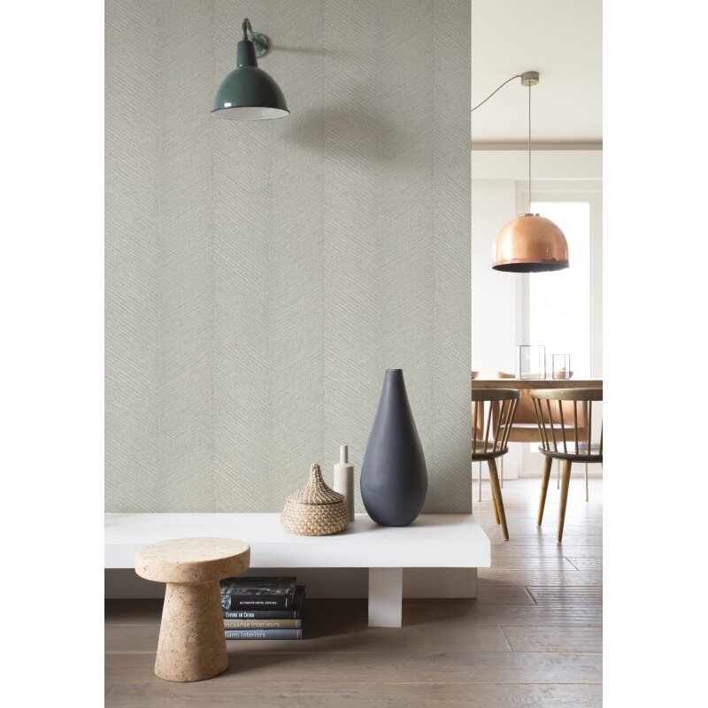 Tapete Grau, Silber Rasch Vinyltapete (720358)