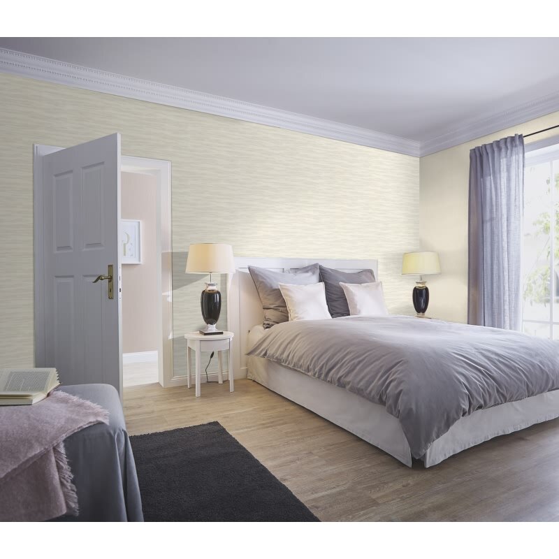 Tapete Beige, Creme Rasch Vinyltapete (720457)
