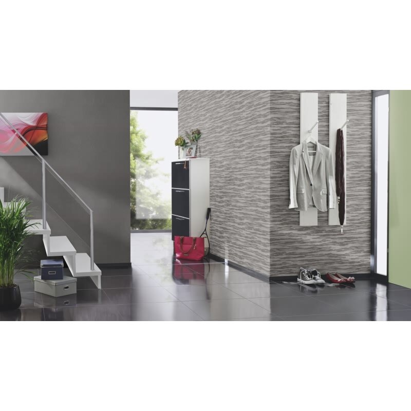 Tapete Grau, Silber Rasch Vinyltapete (720464)