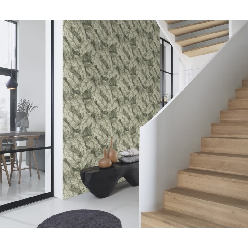 Tapete Grün Rasch Vinyltapete (720549)