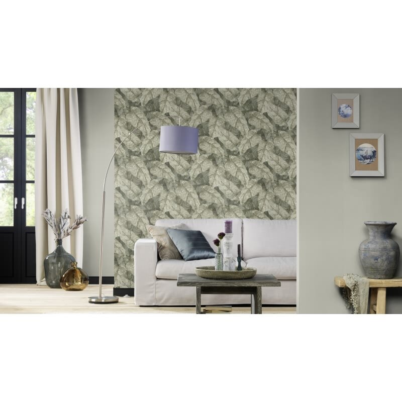 Tapete Grün Rasch Vinyltapete (720549)