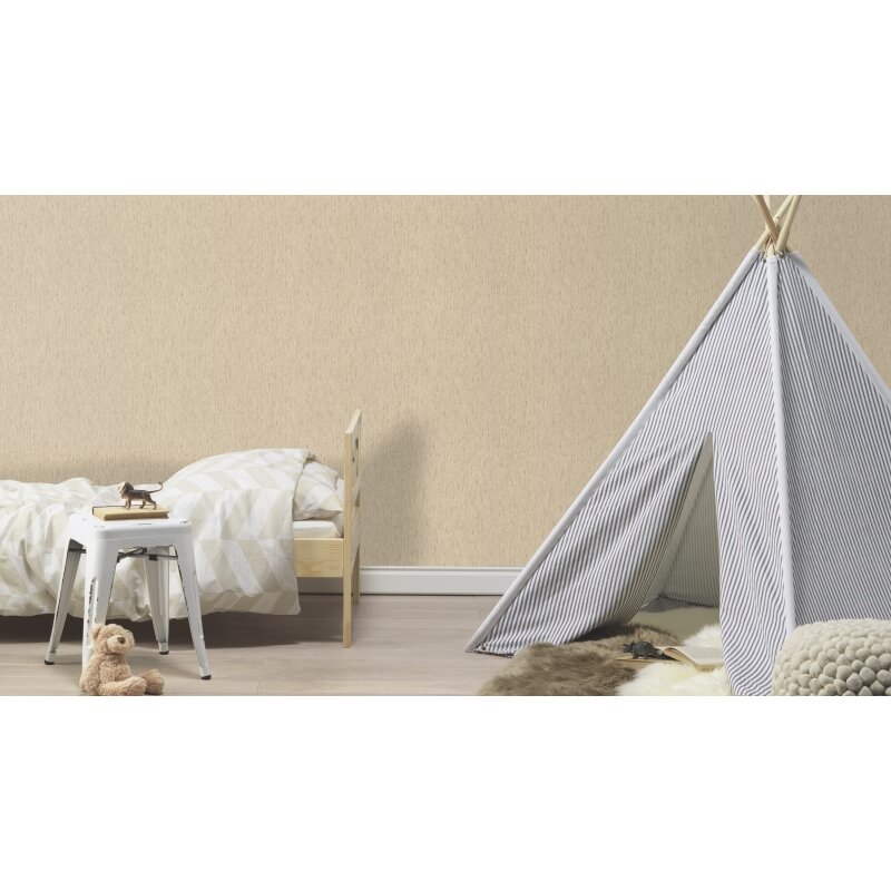 Tapete Beige, Creme Rasch Vinyltapete (571066)