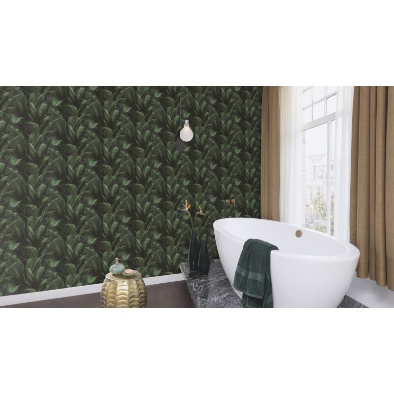 Tapete Grün Rasch Vinyltapete (416237)