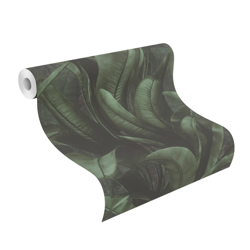 Tapete Grün Rasch Vinyltapete (416237)