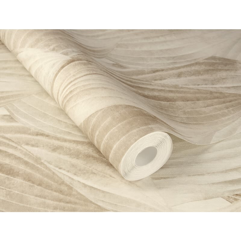 Tapete Greige Rasch Vinyltapete (571554)