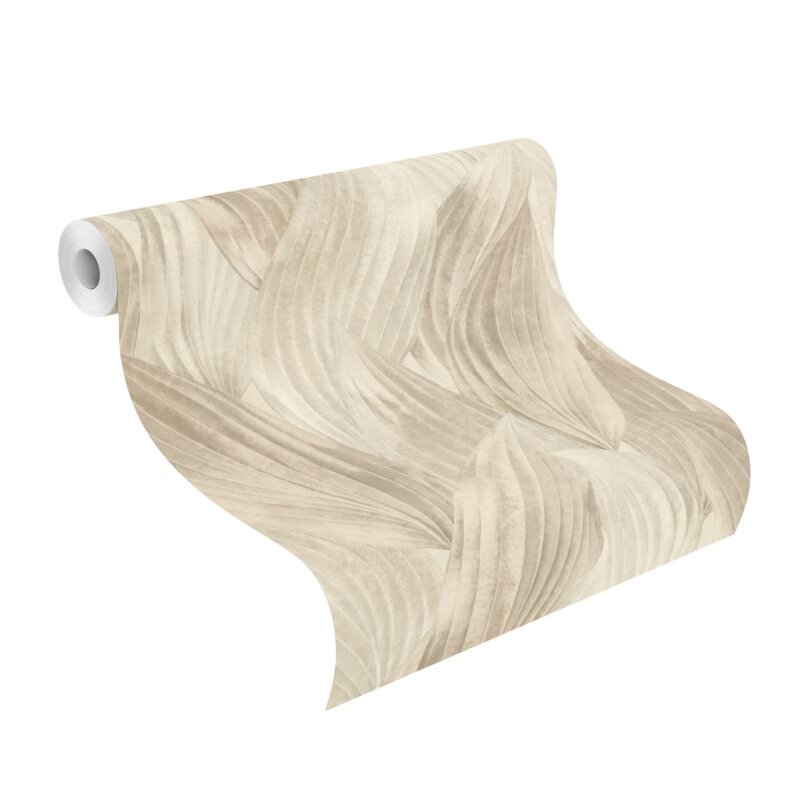 Tapete Greige Rasch Vinyltapete (571554)