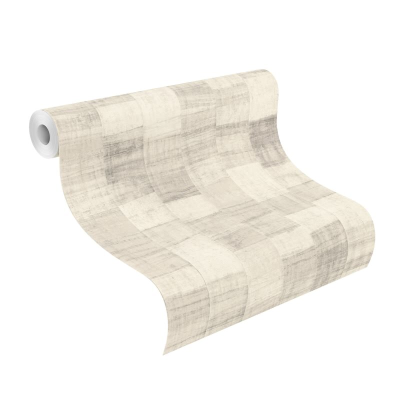 Tapete Grau, Silber Rasch Vinyltapete (570946)