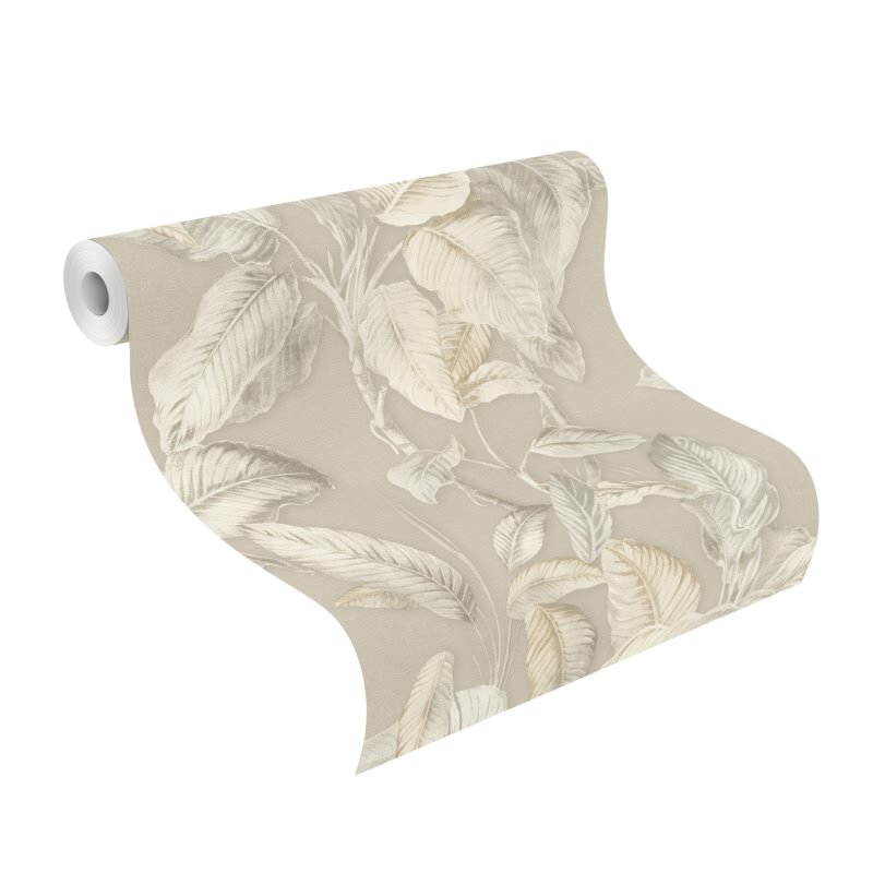 Tapete Beige, Creme Rasch Vinyltapete (571455)