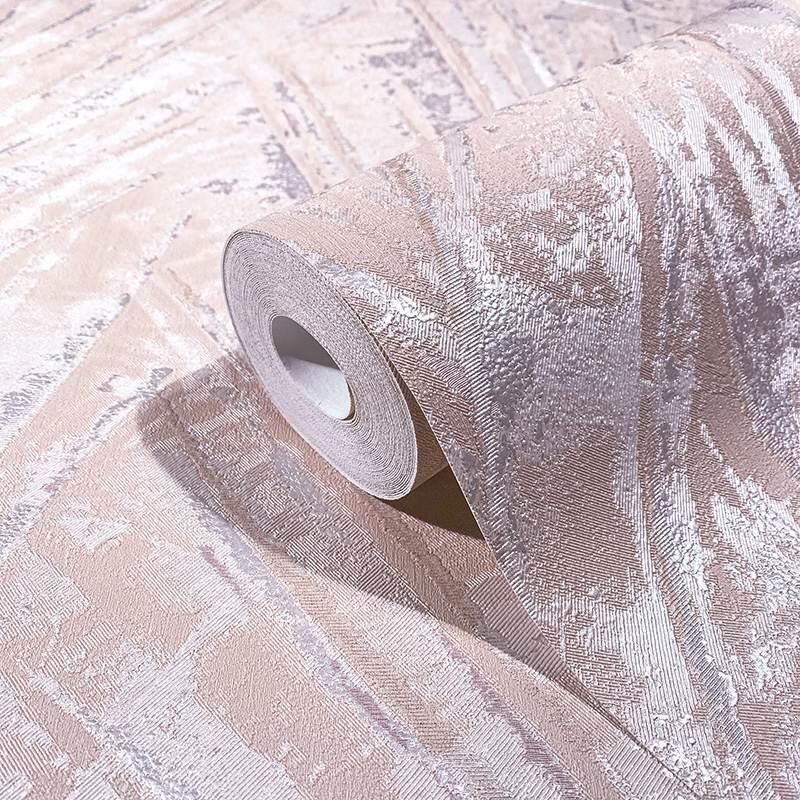 Tapete Grau, Silber, Rosa, Rose Papis Loveday Vliestapete (86713)