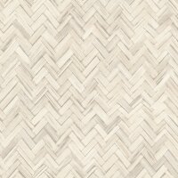 Tapete Beige, Creme Rasch Vinyltapete (410372)