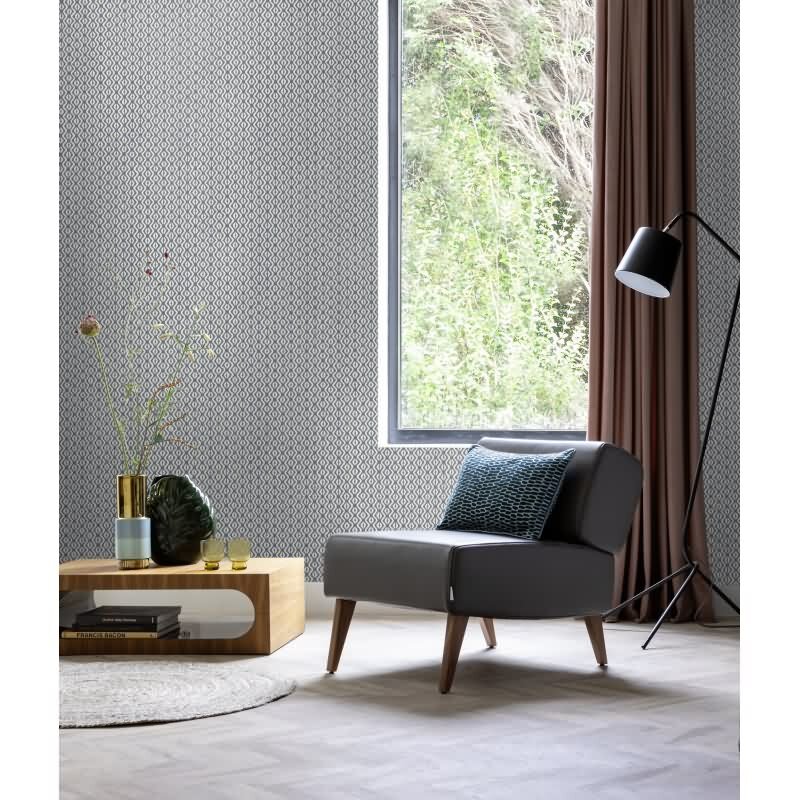 Tapete Blau Rasch Vinyltapete (410648)