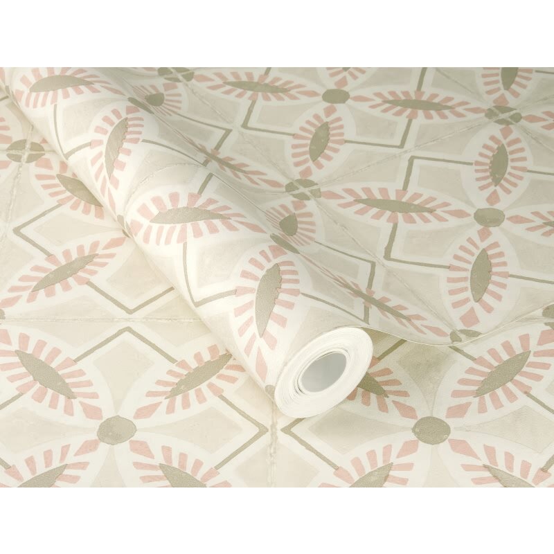 Tapete Greige Rasch Vinyltapete (410273)