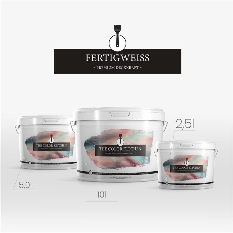 Wandfarbe Weiß | 2.5 Liter, 5 Liter & 10 Liter