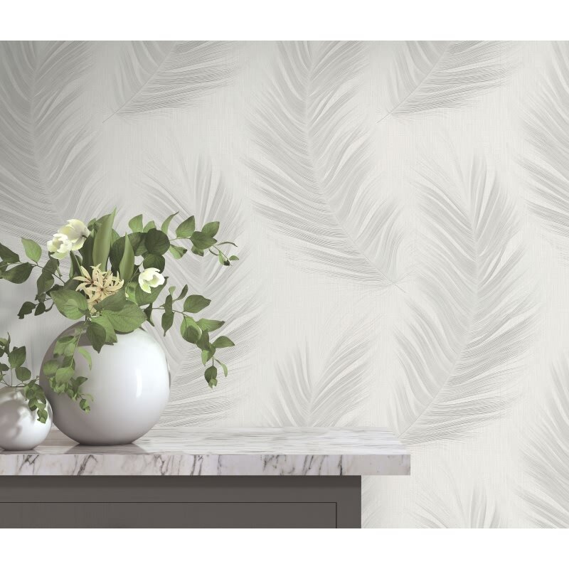 1051631 Tapete Grau Silber Struktur Boho Leder Animal Print Erismann