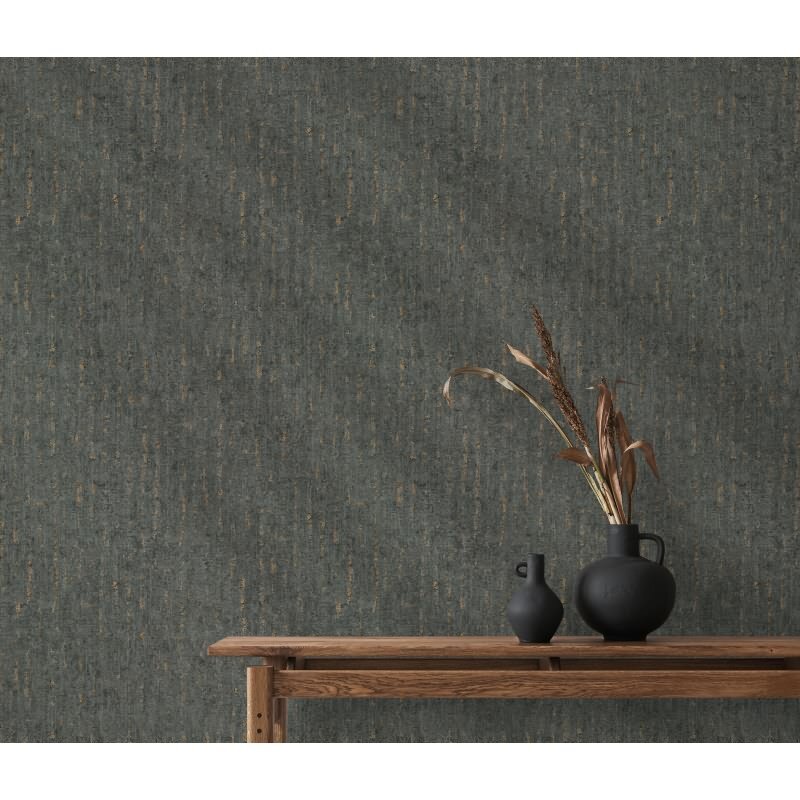 Tapete Schwarz, Anthrazit Erismann Tapete (1038947)