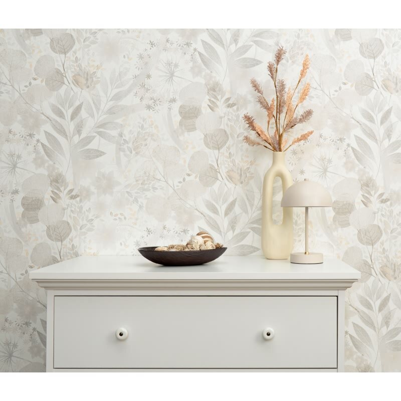 Tapete Grau, Silber Erismann Tapete (1050631)