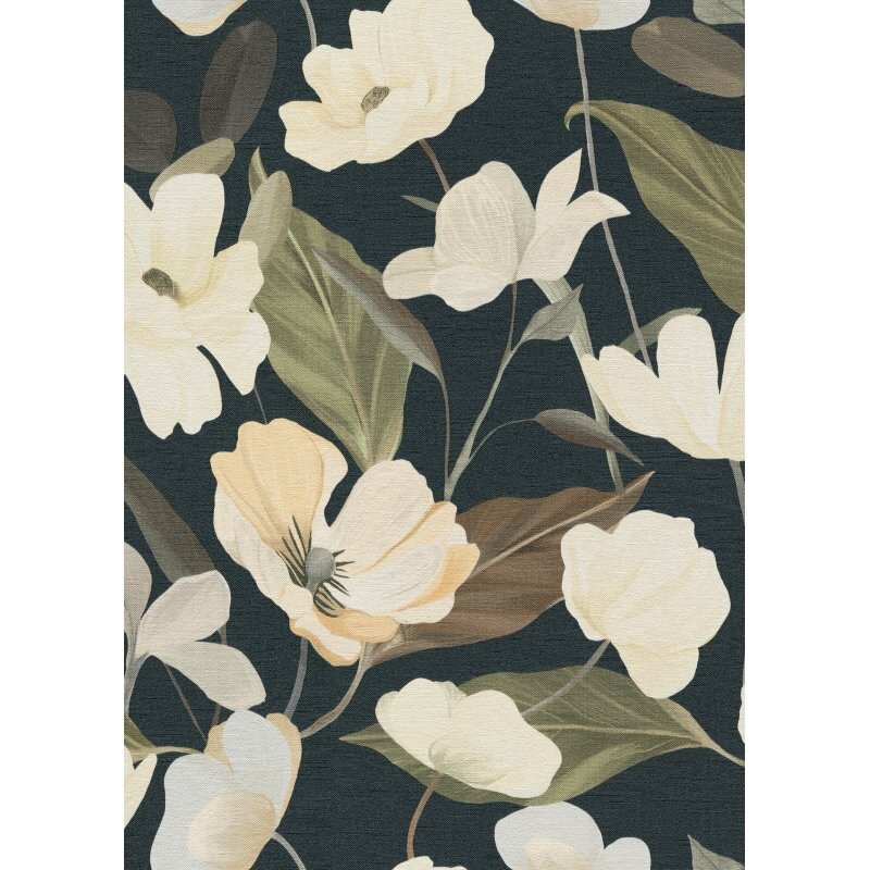 Tapete Schwarz, Anthrazit Erismann Tapete (1050815)