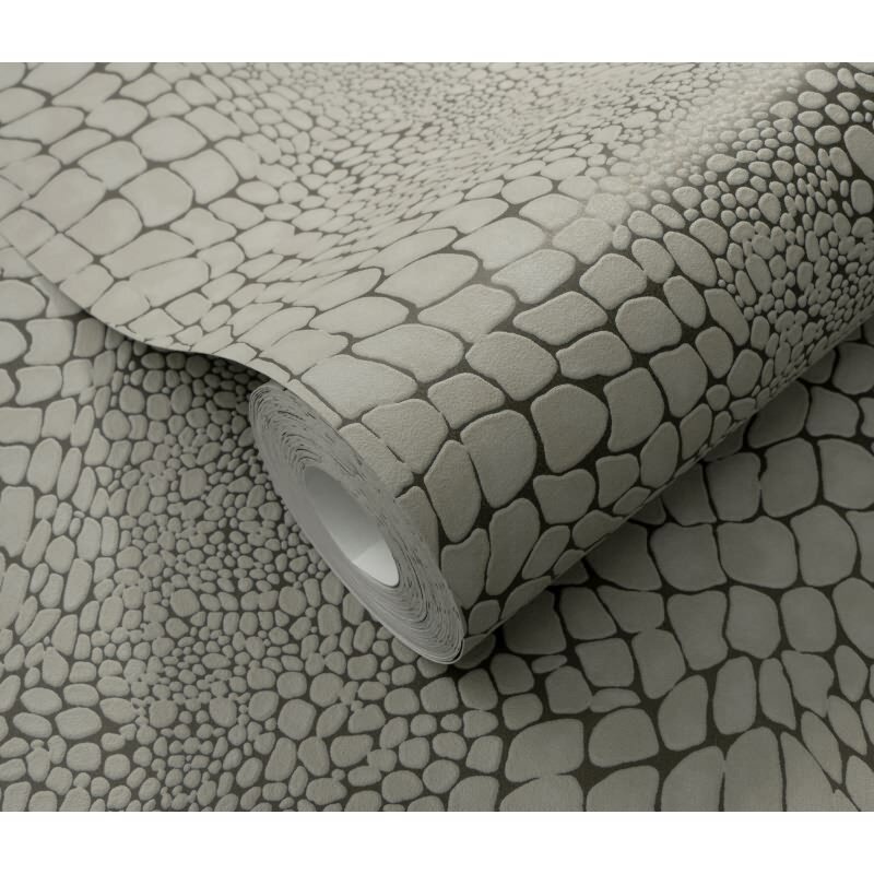 Tapete Grau, Silber Erismann Tapete (1052911)