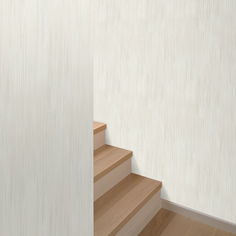 1053302 Vliestapete Beige Creme Streifen Struktur Wellen Wandtapete Erismann