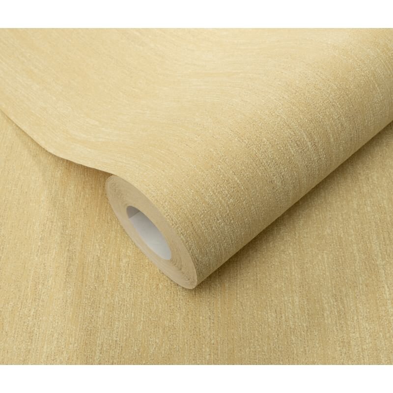1053427 Gelbe Uni Vliestapete Vinyl modern strukturiert Erismann