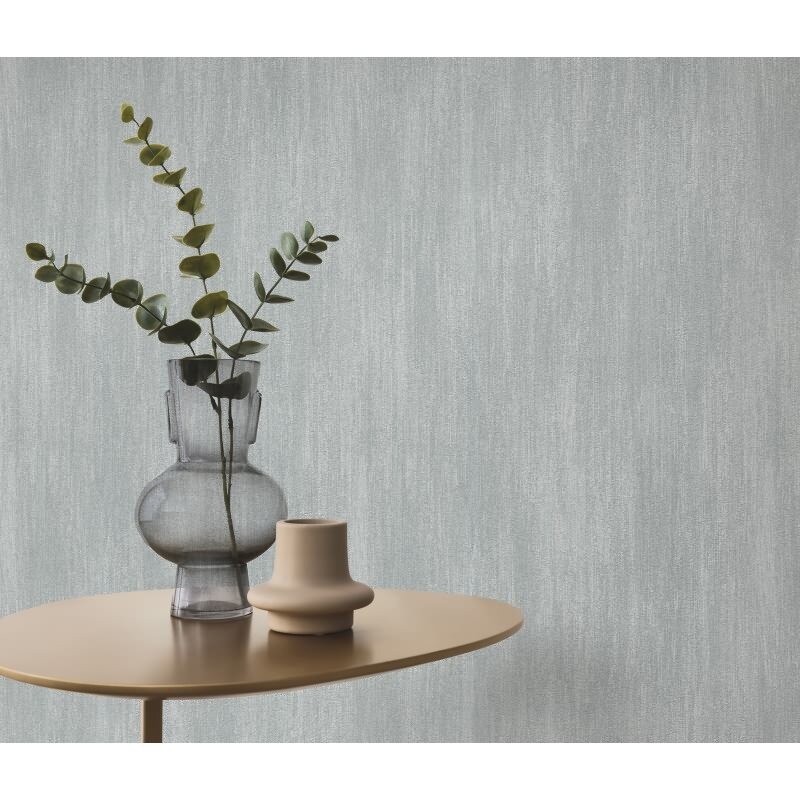 1053434 Tapete Grau Silber Uni Vliestapete modern Erismann