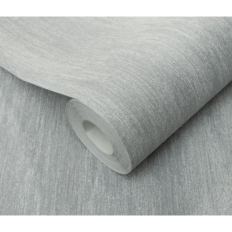 1053434 Tapete Grau Silber Uni Vliestapete modern Erismann
