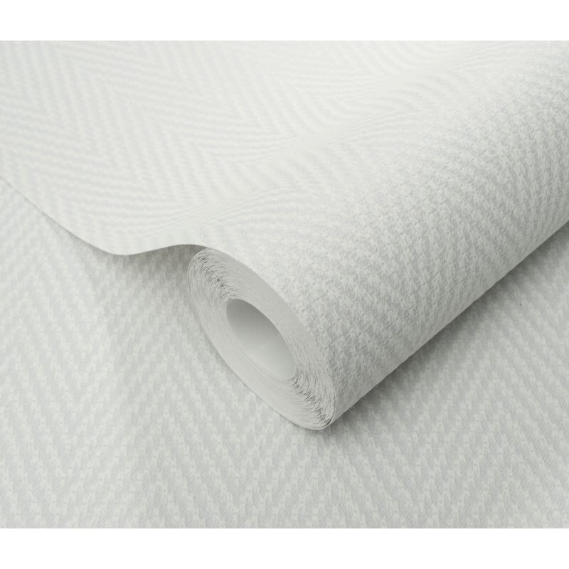 1053631 Tapete Grau Silber Stoff Geflecht Struktur Vlies Erismann