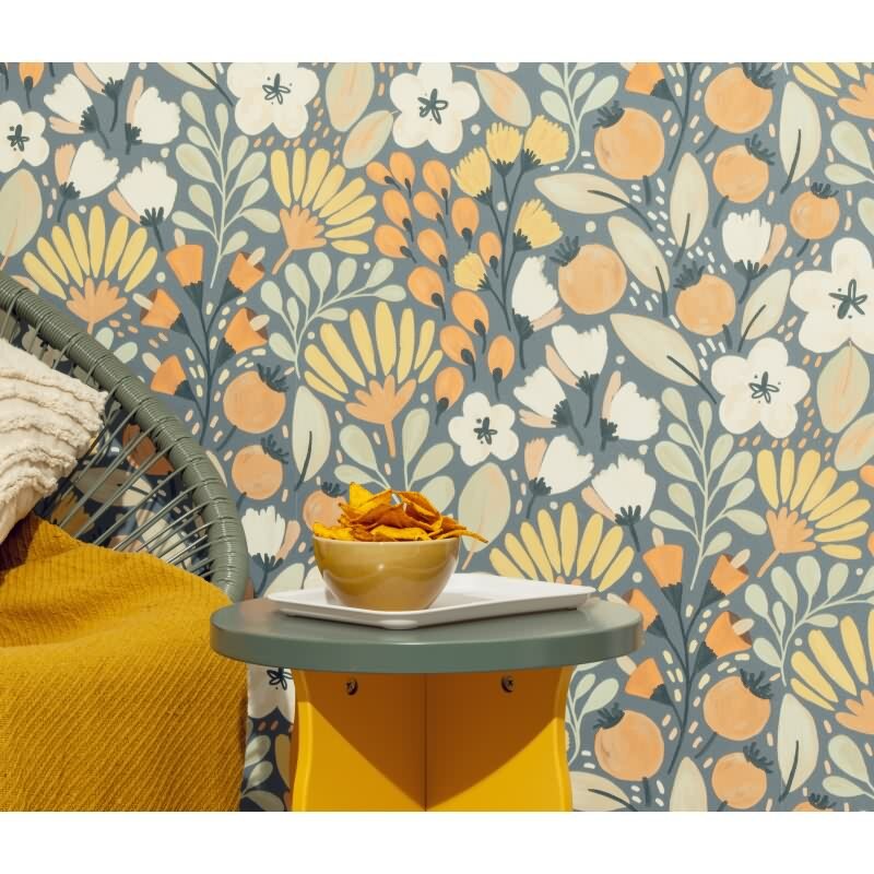 Tapete Blau Erismann Tapete (1051808)