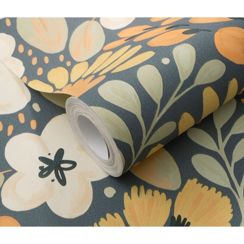 Tapete Blau Erismann Tapete (1051808)