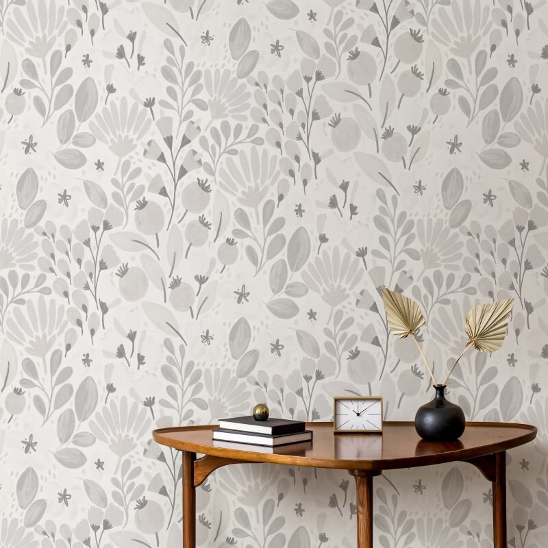 Tapete Grau, Silber Erismann Tapete (1051810)