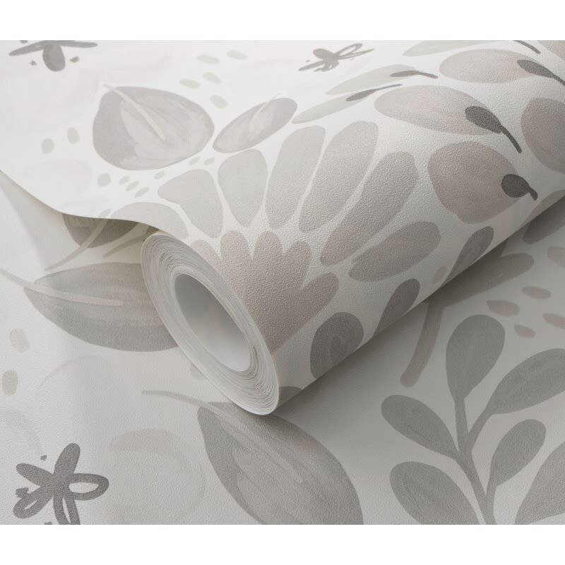 Tapete Grau, Silber Erismann Tapete (1051810)