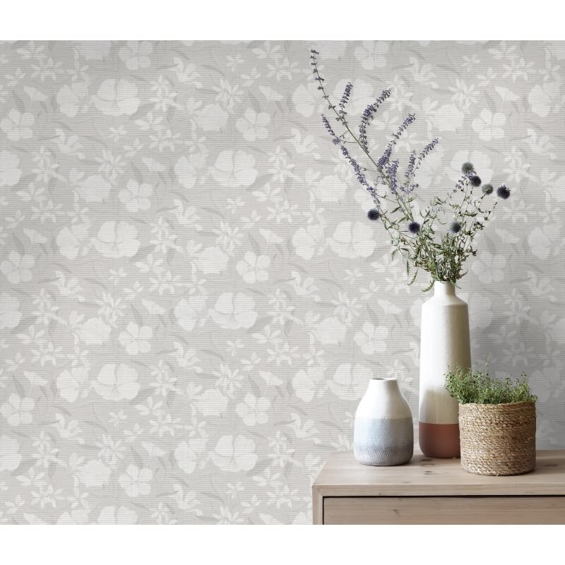 Tapete Grau, Silber Erismann Tapete (1051910)