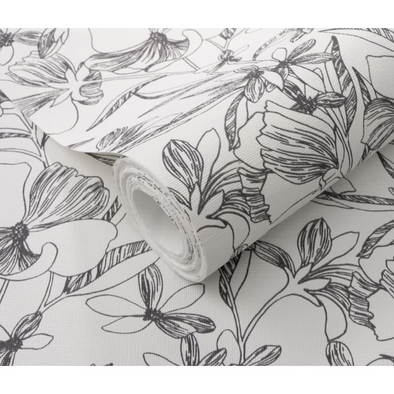 Tapete Schwarz, Anthrazit Erismann Tapete (1051915)