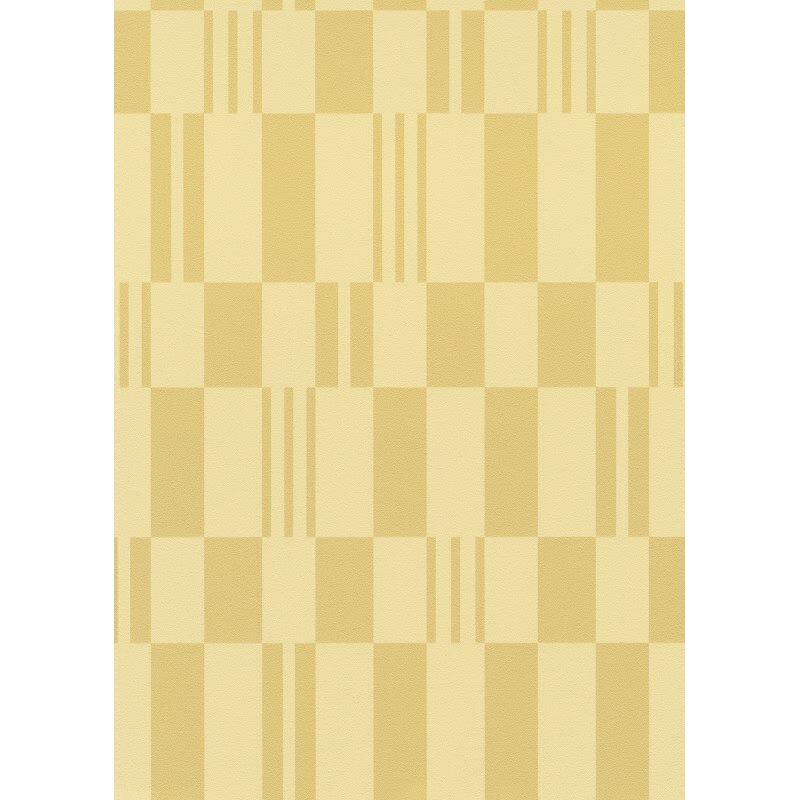 1052003 Tapete Gelb Kachel Fliese Retro Grafik Geometrie Vlies Erismann