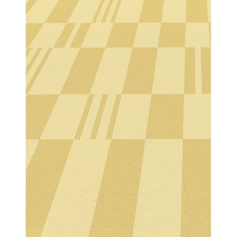 1052003 Tapete Gelb Kachel Fliese Retro Grafik Geometrie Vlies Erismann