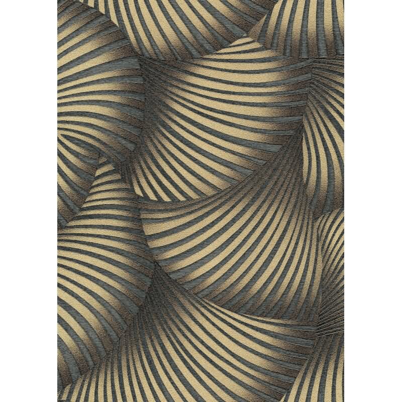 Tapete Schwarz, Anthrazit Erismann Tapete (1052515)