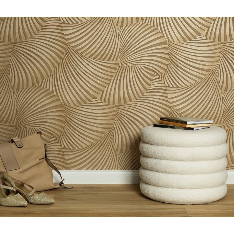 Tapete Gold, Kupfer Erismann Tapete (1052530)