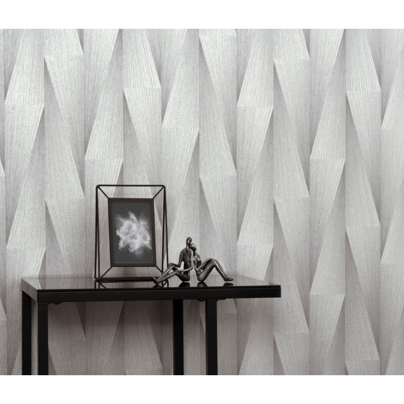 Tapete Grau, Silber Erismann Tapete (1052631)