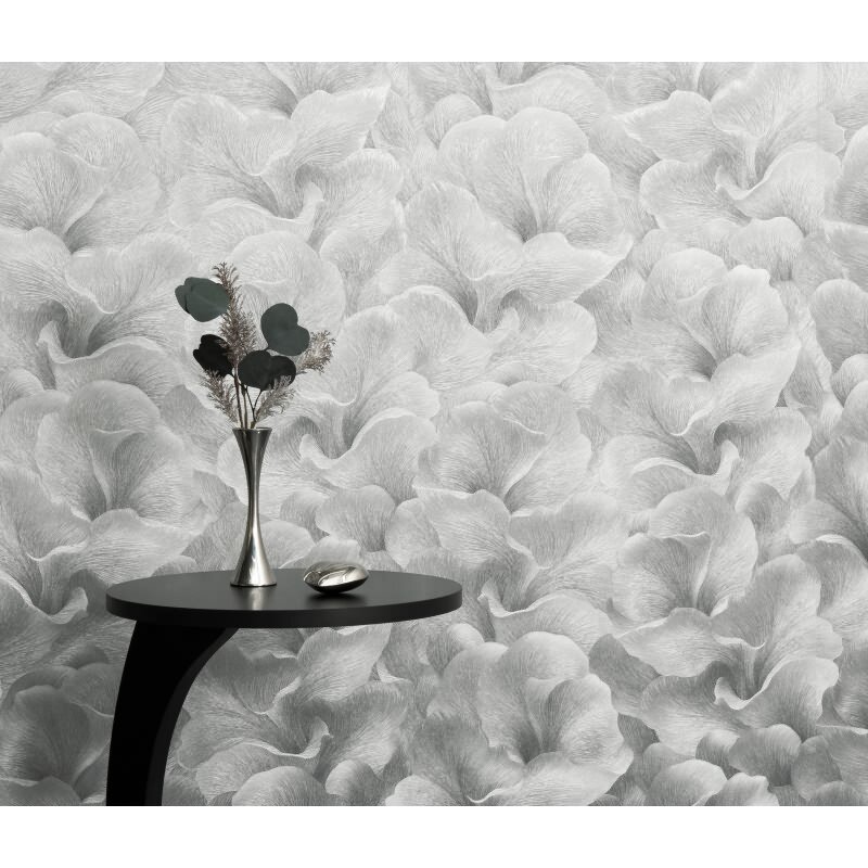 Tapete Grau, Silber Erismann Tapete (1052729)