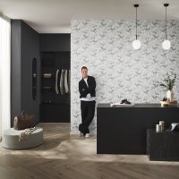 Tapete Grau, Silber Erismann Tapete (1052731)