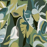 Digitaldruck-Tapete Gr&uuml;n Rasch (688184)